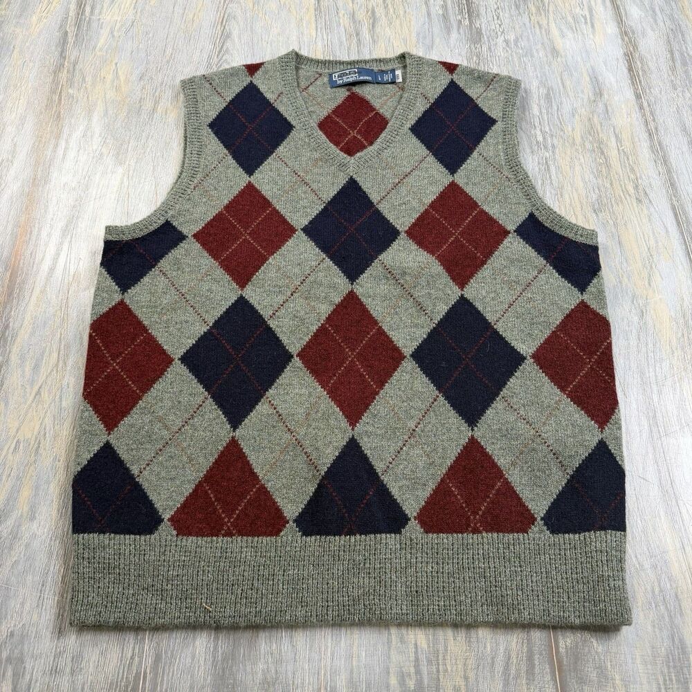 Polo Ralph Lauren Argyle Wool Vest